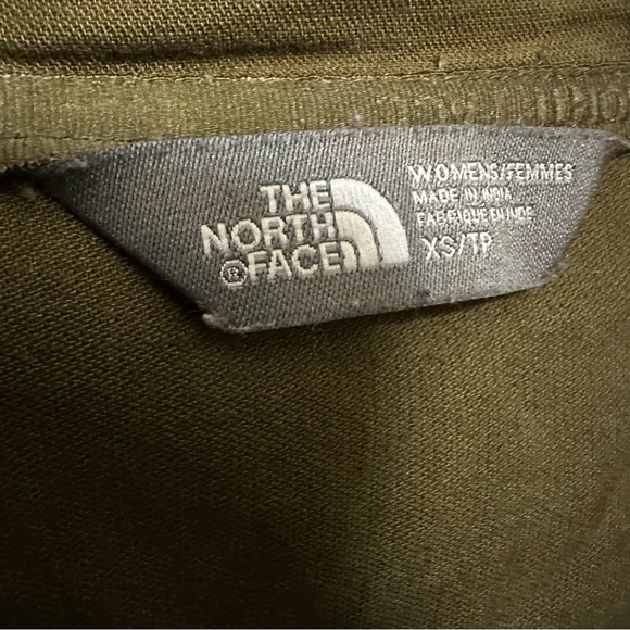North Face Olive Green Heavy Weight Utility Jacket XS gorpcore outdoor hiking - Picture 7 of 14